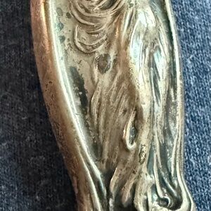 Silver shoe horn antique